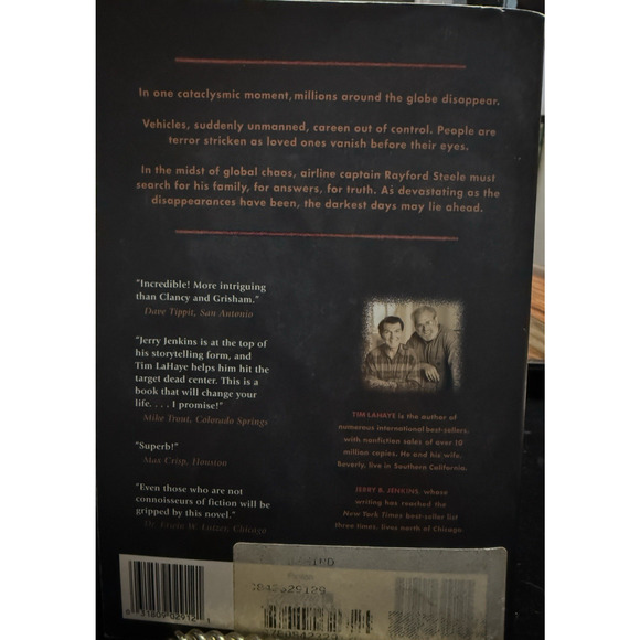 Left Behind Jenkins LaHaye First Edition Paperback Vintage Christian Fiction - Picture 4 of 14